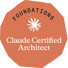 Claude Certified Architect, Foundations badge